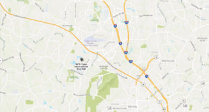 Map of Kennesaw