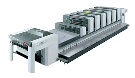 40" Six-color Komori Lithrone presses