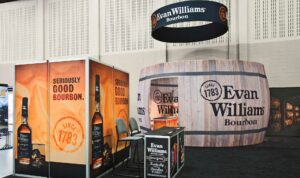 "Evan Williams" trade show booth