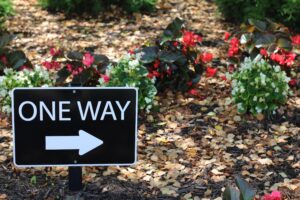 one way signs